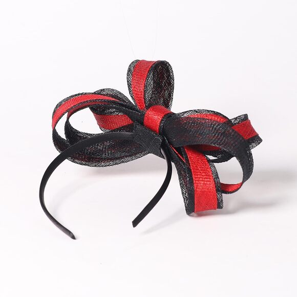 6743 Sinamay Fascinators Hats For Women Lady Church Headdress Formal Tea